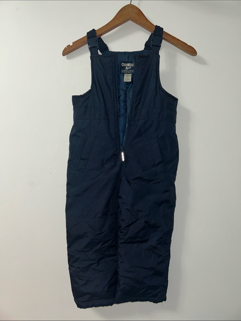OshKosh B'gosh Navy Blue Kids Insulated Snow Bib